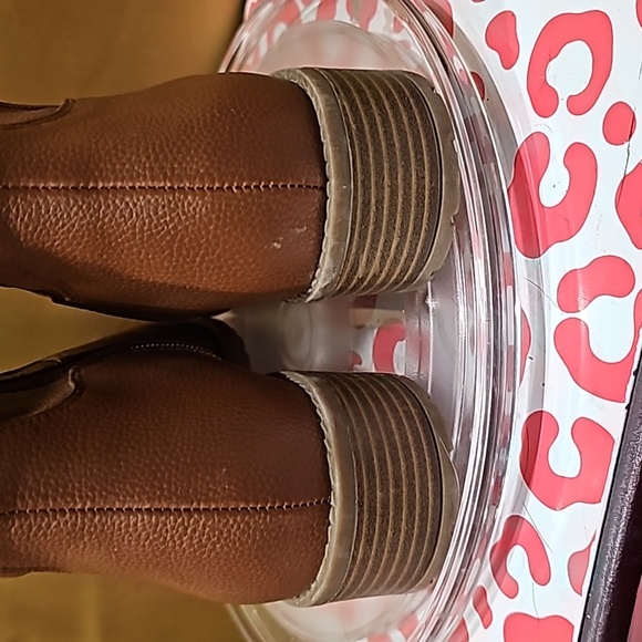 B Style & Co Boots New w/o tags Graciee brown calf back zip sz 9.5 - Picture 5 of 12